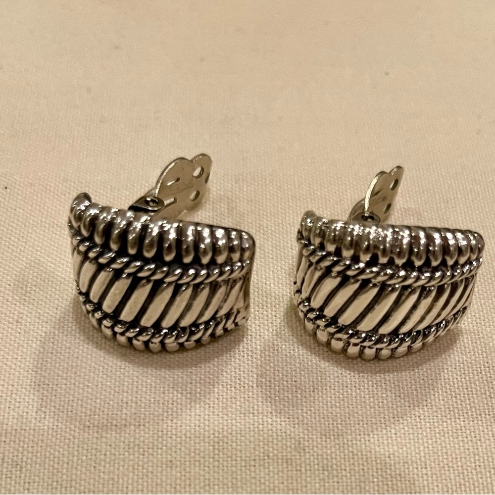 MEX 925 Vintage Earrings - Picture 6 of 16
